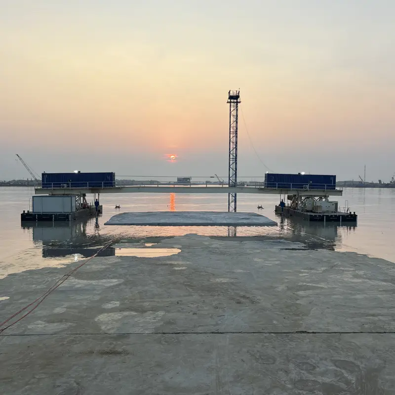 Afzinktunnel Basra, Irak