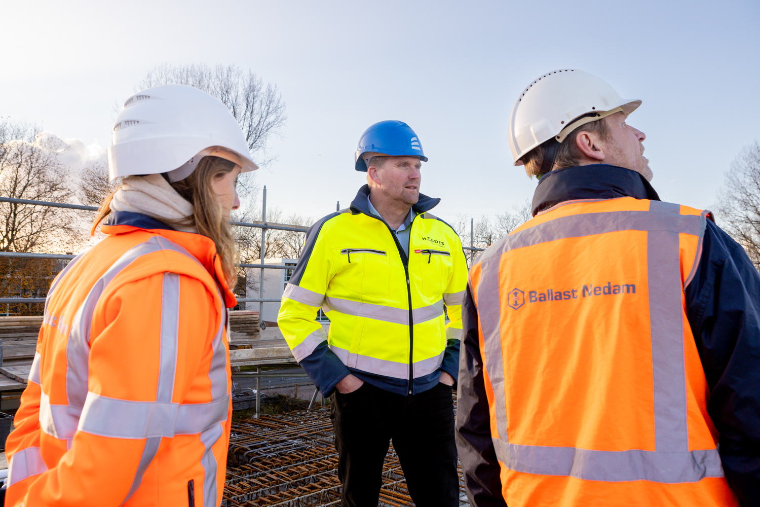 Zonnepanelen voor een emissievrije bouwplaats Ballast Nedam