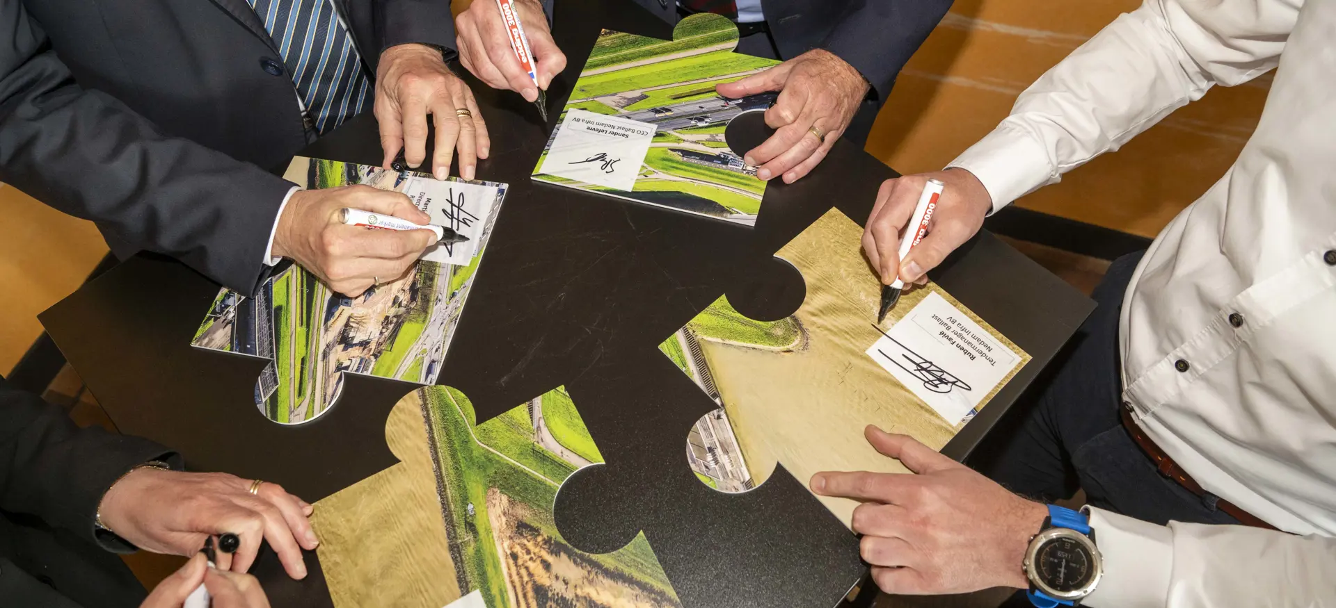 Ondertekening NOORDTUNNEL